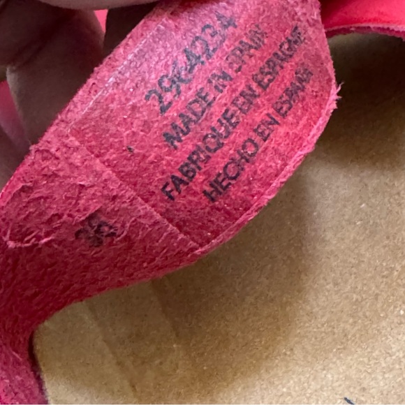 Free People Red Flats with Crisscross Straps - Picture 6 of 6